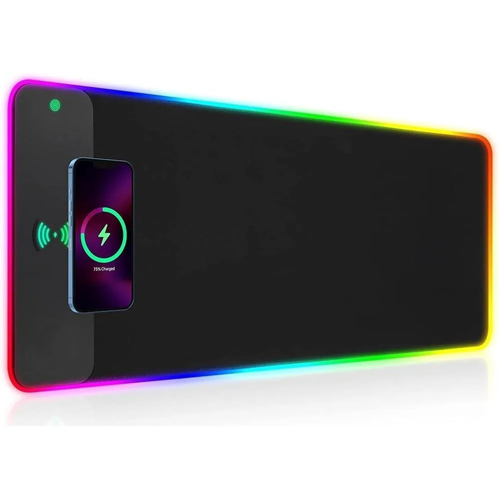  Tongyanat Light-C-Large RGB Mouse Pad 31.5 x 11.8 in 15W Wireless Charging — product photo