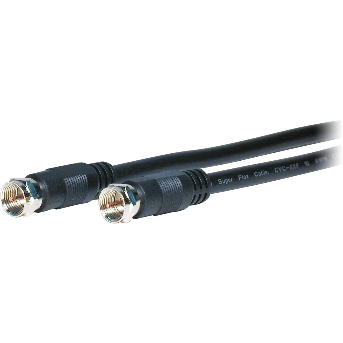 Comprehensive Cable and Connectivity Comprehensive Cable and Connectivity RG-6 RF Coaxial Cable 6ft 95% shielding — product photo