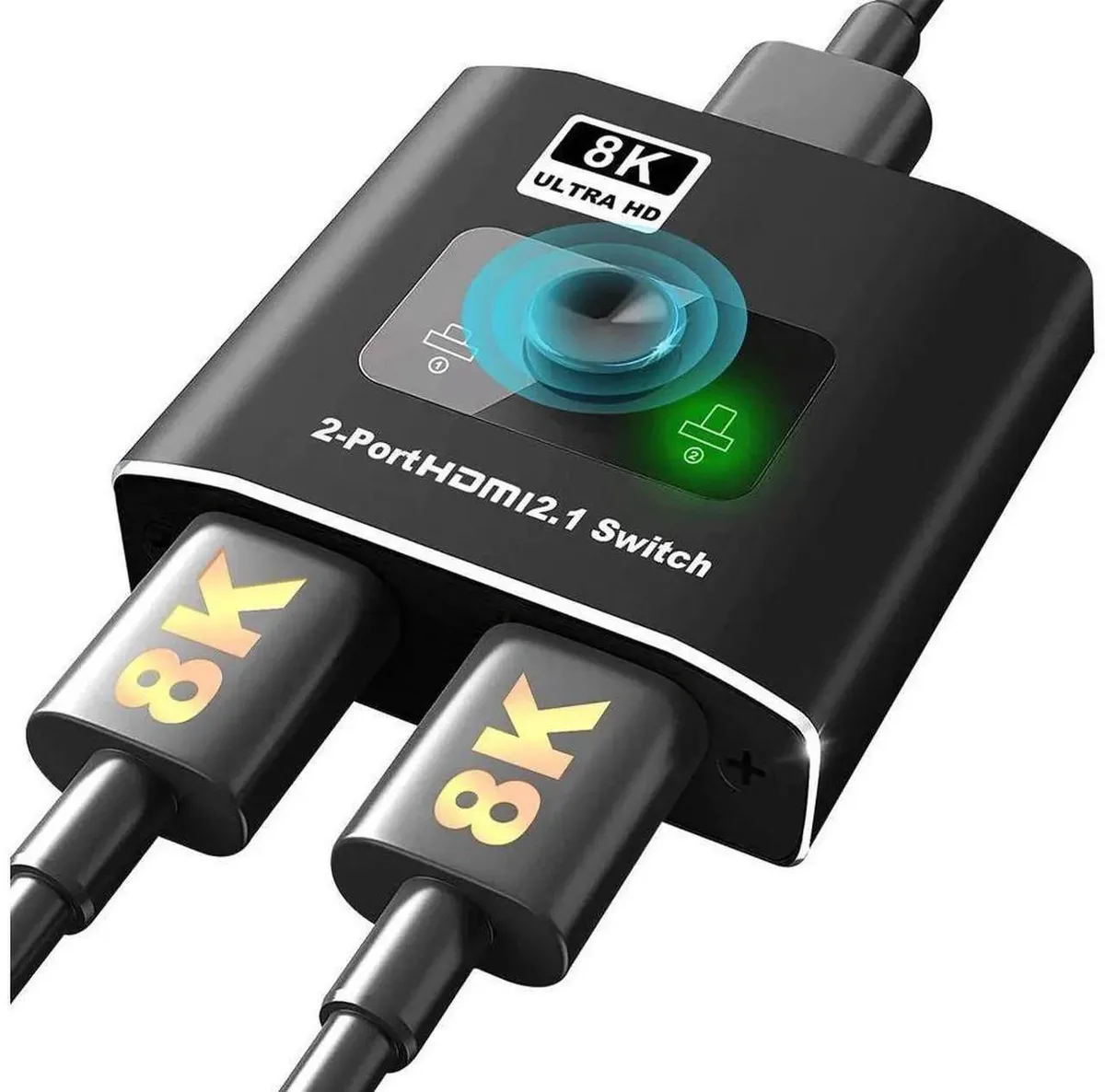 SMUGDESK SMUGDESK 2 in 1 Out HDMI 2.1 Switch 48Gbps 4K 120Hz 8K — product photo