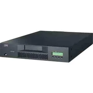 IBM IBM 3581F28 Tape Autoloader LTO-2 1.6TB 8-slot 2U backup drive — product photo