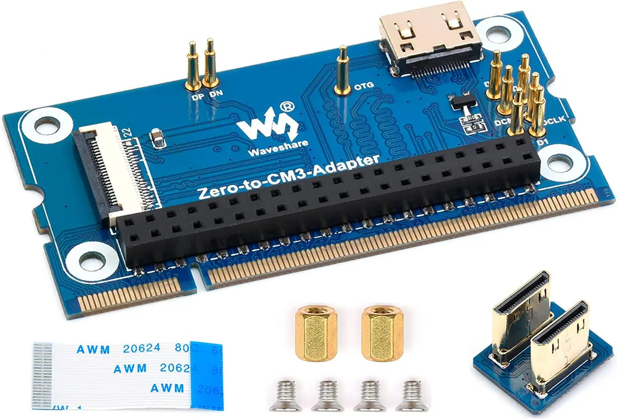 WaveShare WaveShare Raspberry Pi Zero 2W to CM3 Modular Adapter — product photo