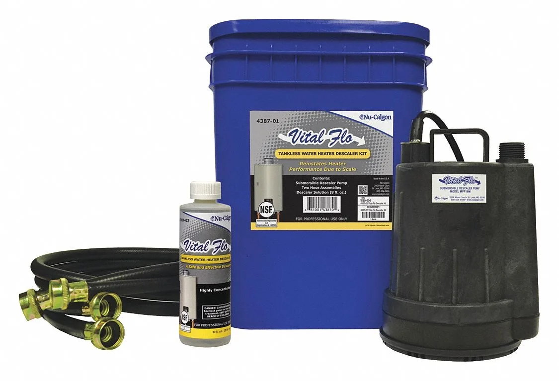 Nu-Calgon Nu-Calgon Tankless Water Heater Scale Remover Kit 4387-01 — product photo
