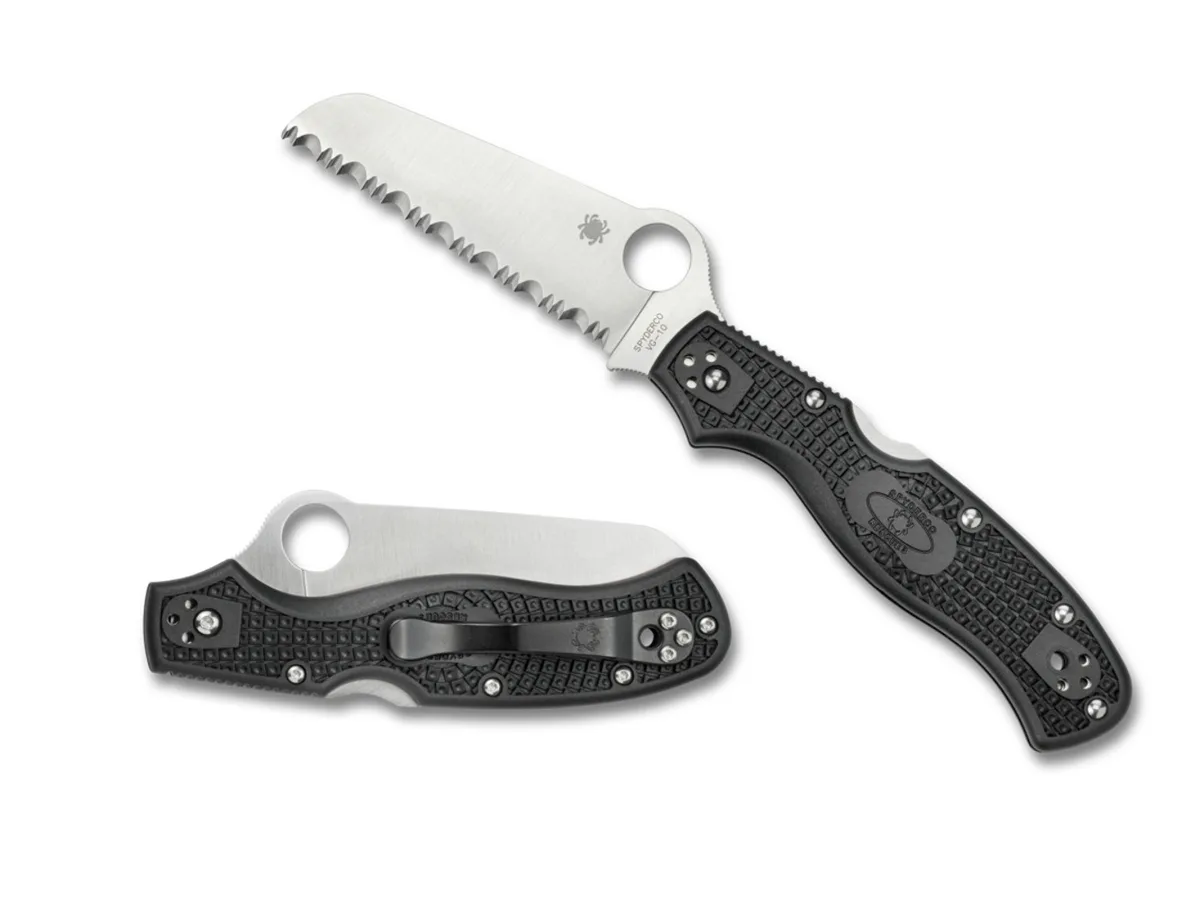 Spyderco Spyderco C14SBK3 Rescue 3 Lightweight folding knife tool — product photo