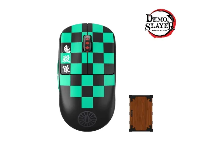 Pulsar Gaming Gears Pulsar Gaming Gears X2 V2 Demon Slayer Edition Tanjiro 4K Dongle 26000 DPI 2.4 GHz gaming mouse — product photo