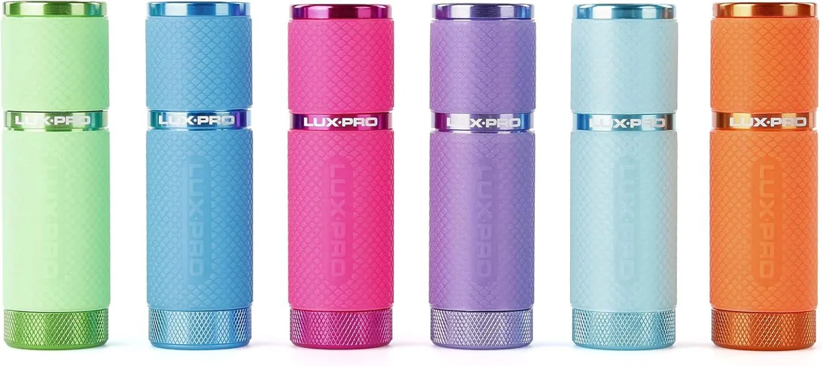 lelisten lelisten LP395 Glow-in-the-Dark 9 LED Flashlight 6PK — product photo