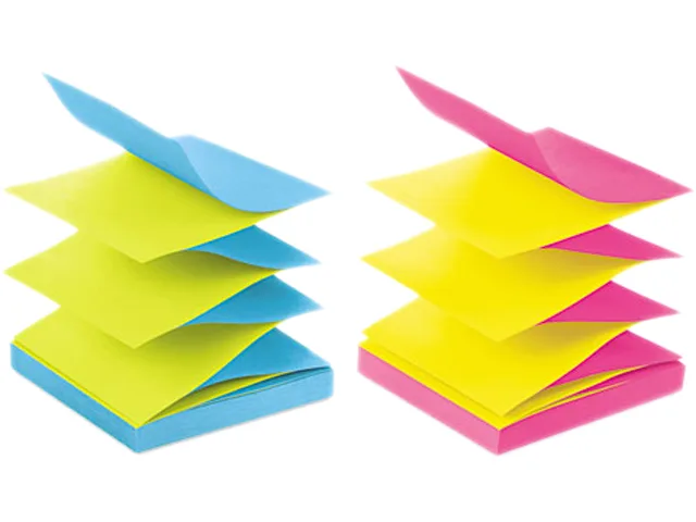 Post-it Post-it R330-U-ALT sticky notes 12 pads 100 sheets alternating ultra colors — produktbilde