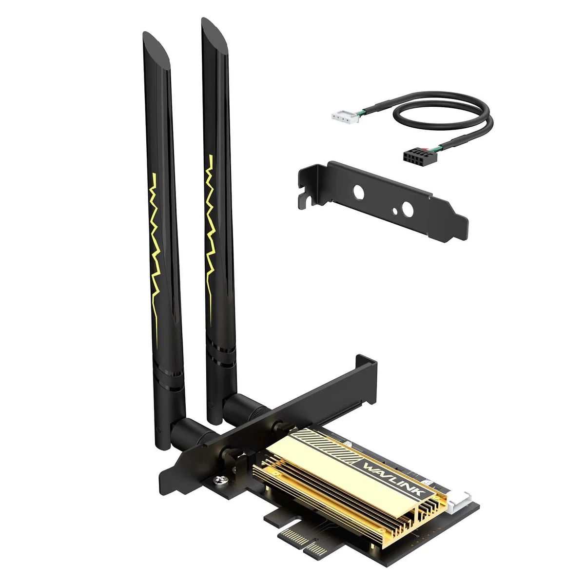 Wavlink Wavlink WN675X3-C Wi-Fi 6E AX5400 PCIe Wi-Fi adapter Bluetooth 5.3 — product photo