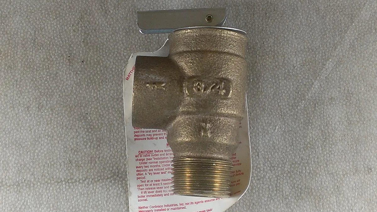 Conbraco Industries Conbraco Industries 13-511-08 15 psi Safety Relief Valve 3/4 NPT — product photo