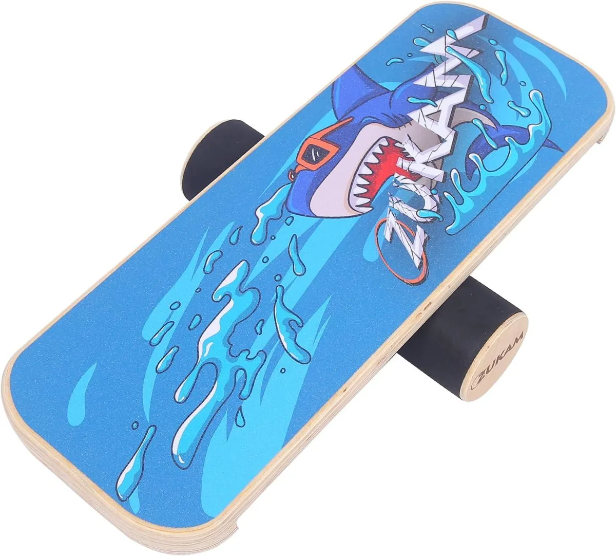 TAURKENAM TAURKENAM Wooden Balance Board Trainer 75x28cm 15-ply 300lbs weight training — product photo