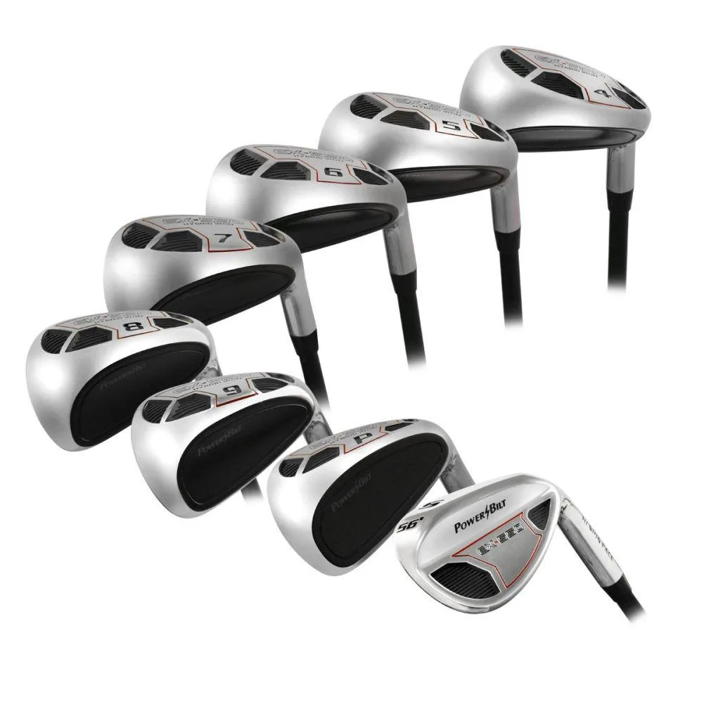 Powerbilt Golf Powerbilt Golf EX-550 Graphite Regular 4-PW SW Golf Iron Set — product photo