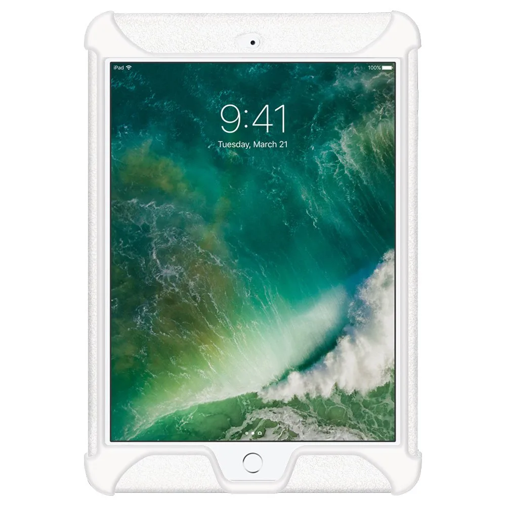 Amzer Amzer Silicone Jelly Case White for iPad 9.7 — product photo