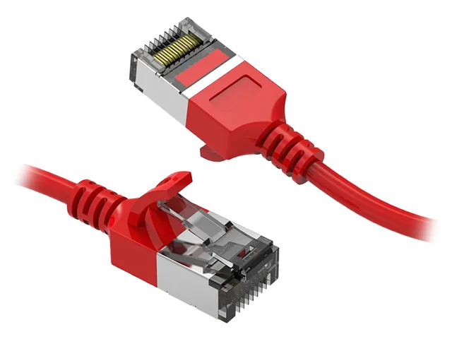 Nippon Labs Nippon Labs 60CAT8-0.5-30RD 0.5 ft Cat 8 network ethernet cable — product photo