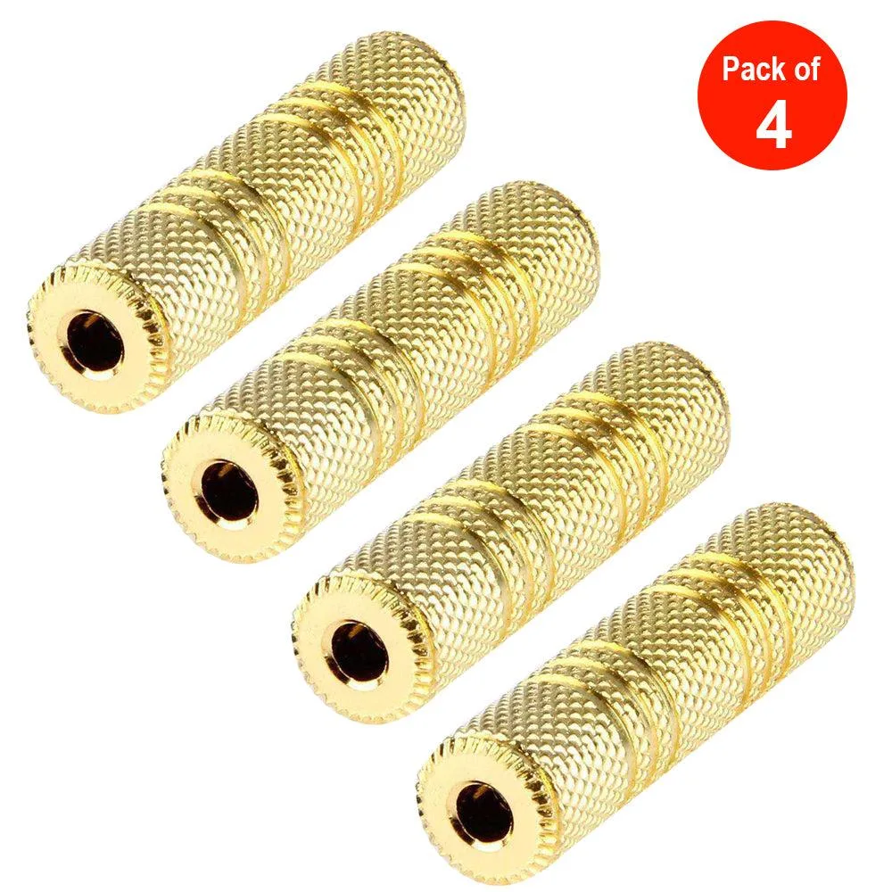 Amzer Amzer 3.5 mm female to stereo jack adapter 4 pack — product photo