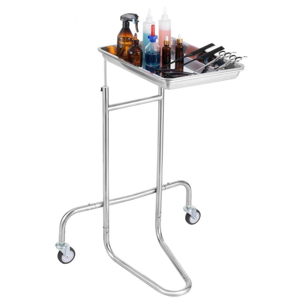 VEVOR VEVOR Lab Utility Cart 18.11 in 16 lbs 2 Silent Wheels — product photo