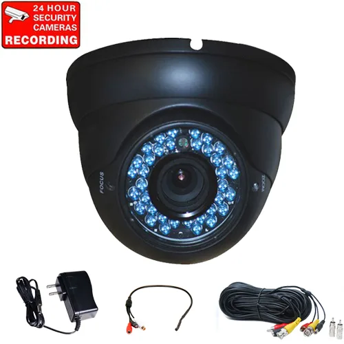 VideoSecu VideoSecu VD49HMKC CCTV camera 4-9mm varifocal 36 IR LEDs 480 TVL — product photo