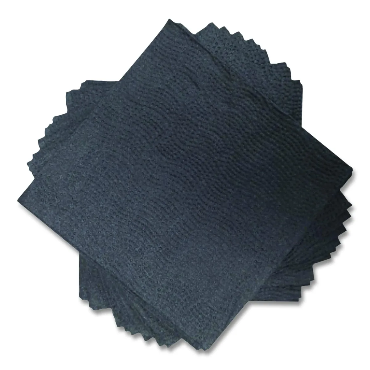 Morcon Paper Morcon Paper Morsoft Beverage Napkins 2-Ply 9 x 9.5 Black 1000/Carton VT522 — product photo