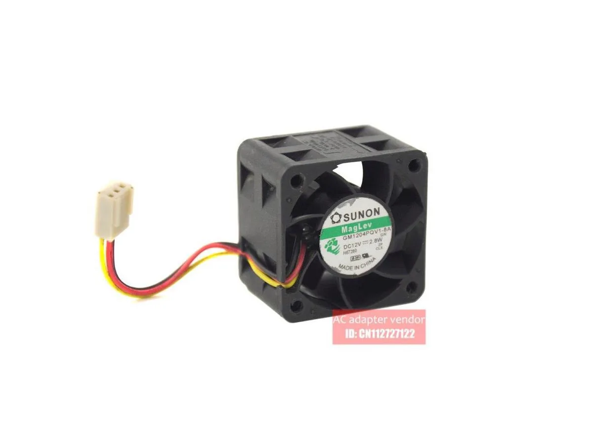 Fans Fans GM1204PQB1-8A 1U2U server 4028 12V 2.6W 3 lines case fan — product photo