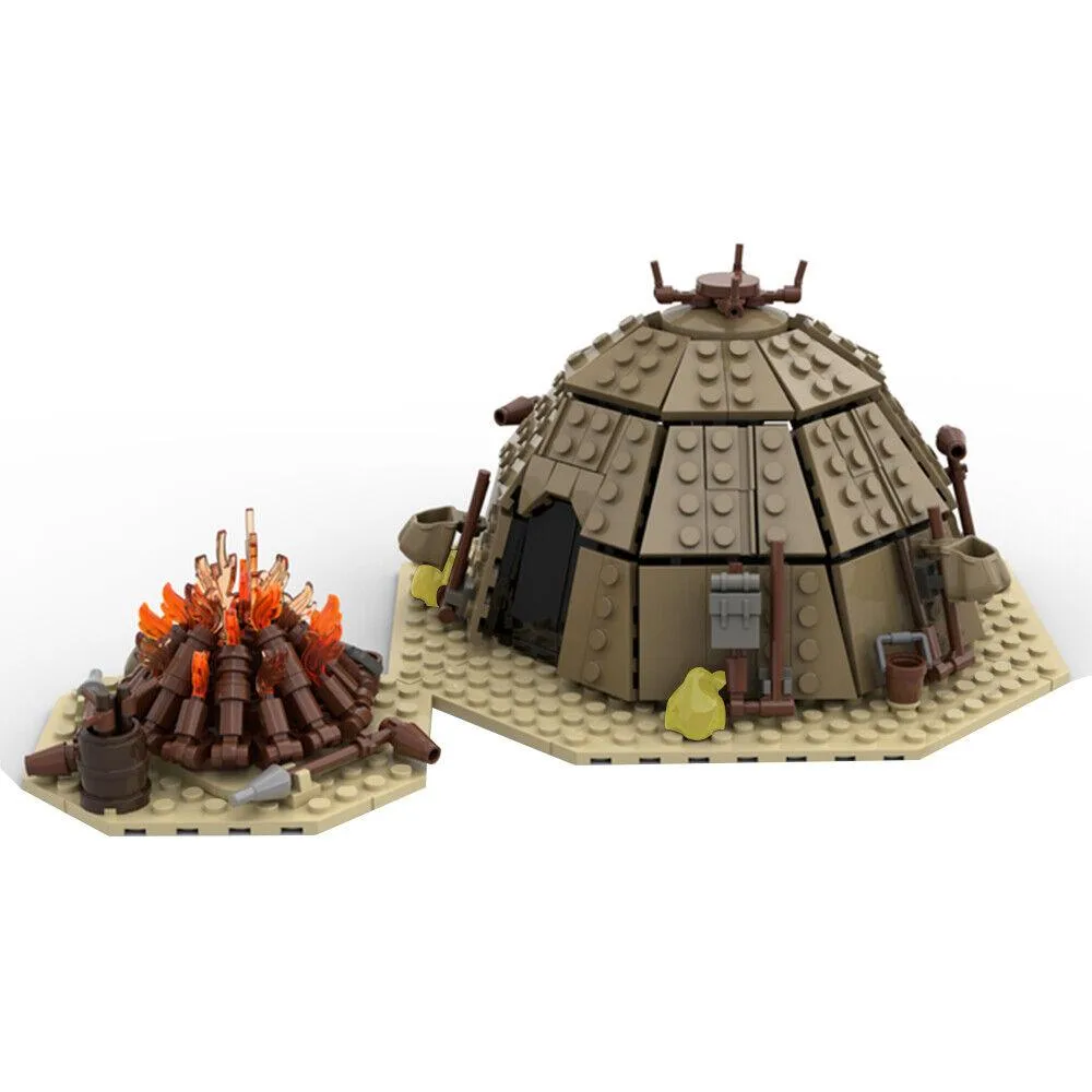 ZITIANYOUBUILD ZITIANYOUBUILD MOC-97196 Urtya Tent Building Set 560 Pieces — product photo