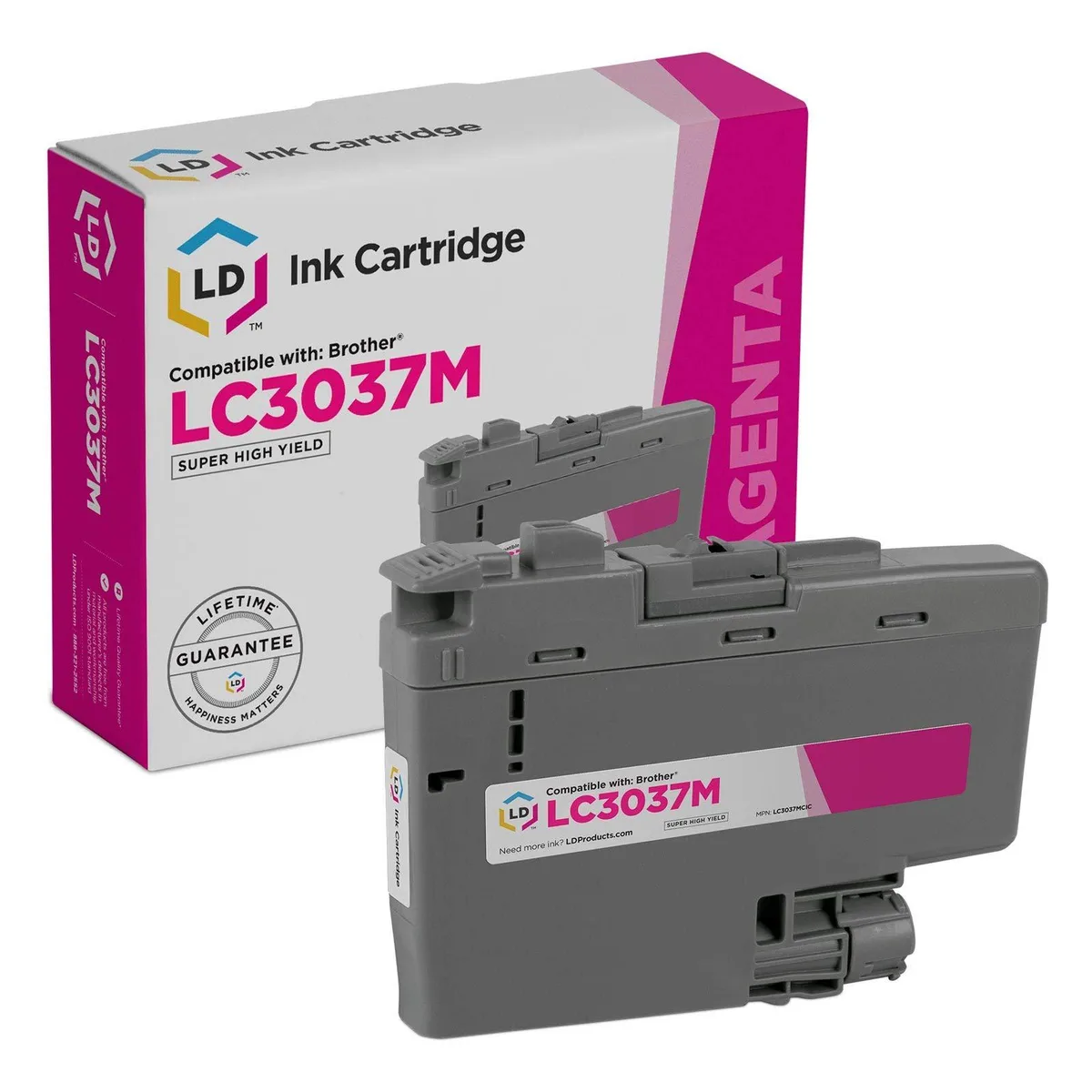 LD Products LD Products Compatible Ink Cartridge for Brother LC3037M Super High Yield Magenta 5000 Pages — product photo