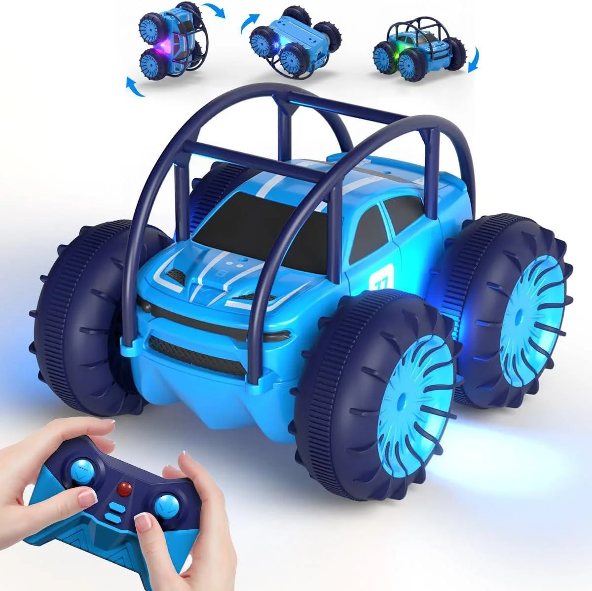 usbroway usbroway Amphibious RC Car 15KM/H 4WD 360° Flips IP68 USB-C 2.4 GHz 50m — product photo