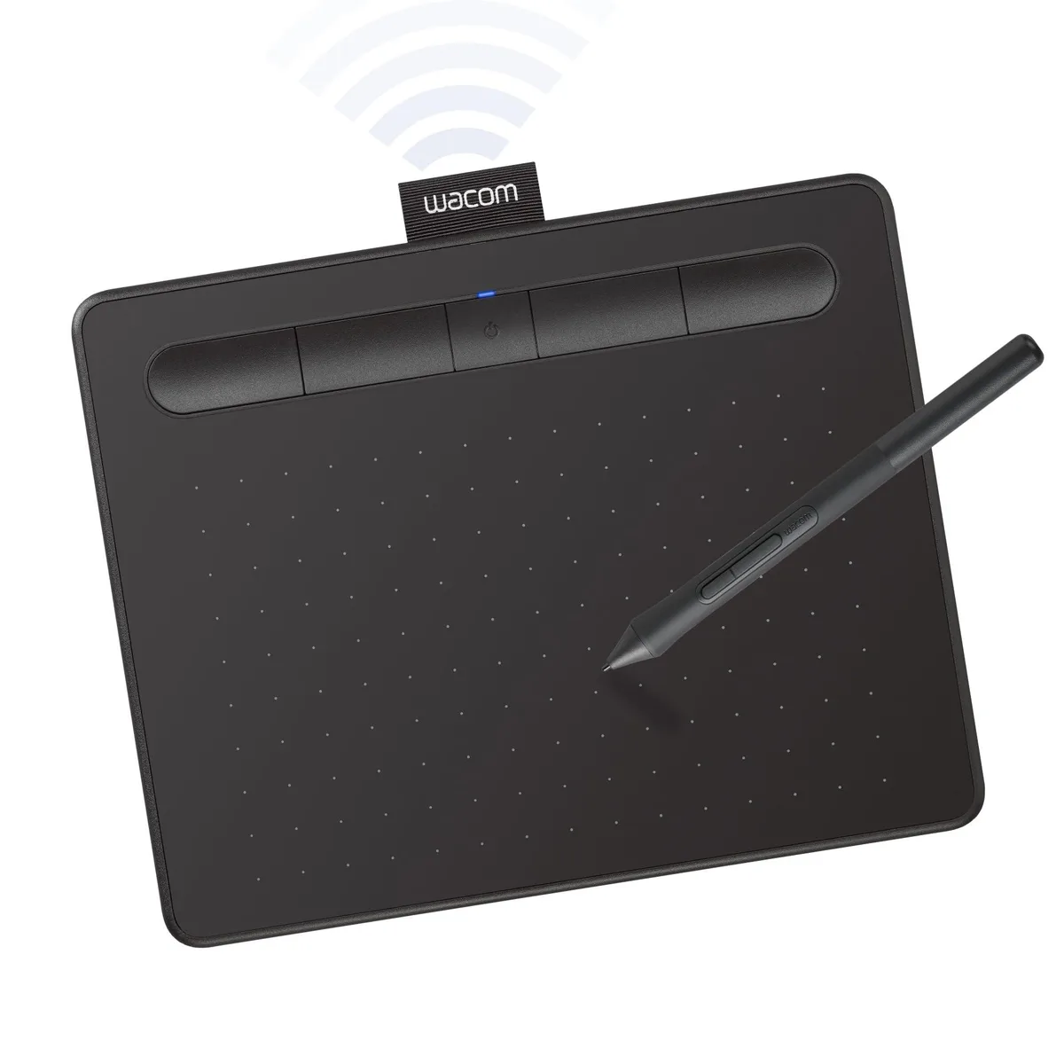  Wacom Intuos S CTL4100WLK0 7 in 4096 Bluetooth graphics tablet — product photo