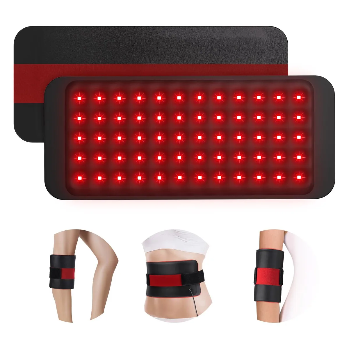 Comfytemp Red Light Pad 14.4'' x 6.1'' 660nm 850nm 60 LEDs 11W — product photo