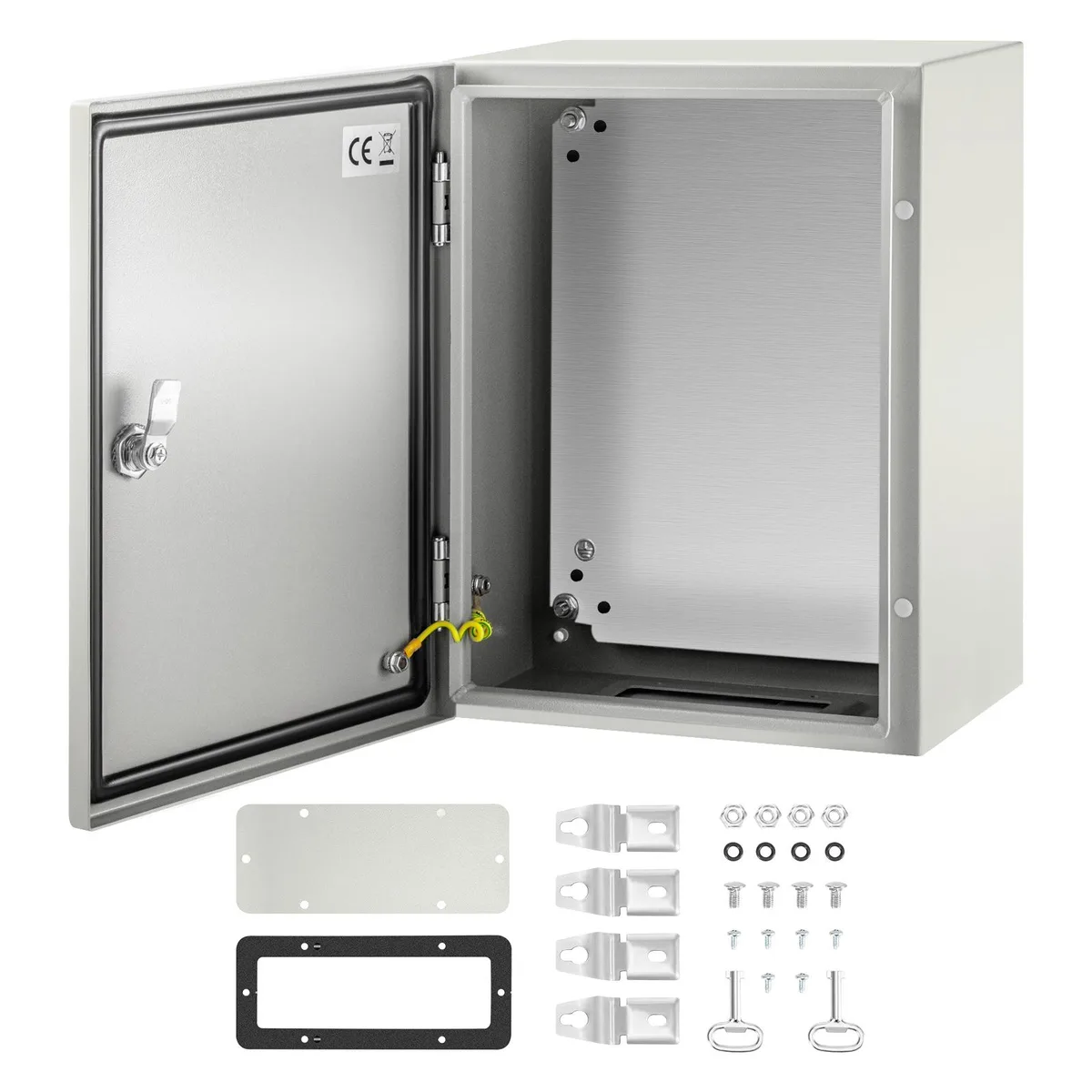 VEVOR VEVOR NEMA 4X Steel Electrical Box 16x12x8 IP66 Gray White — product photo