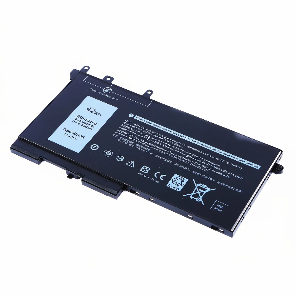 Damaite Damaite 3DDDG laptop battery 4 cell 11.4V 42Wh for Dell Latitude E5280 E5480 — product photo