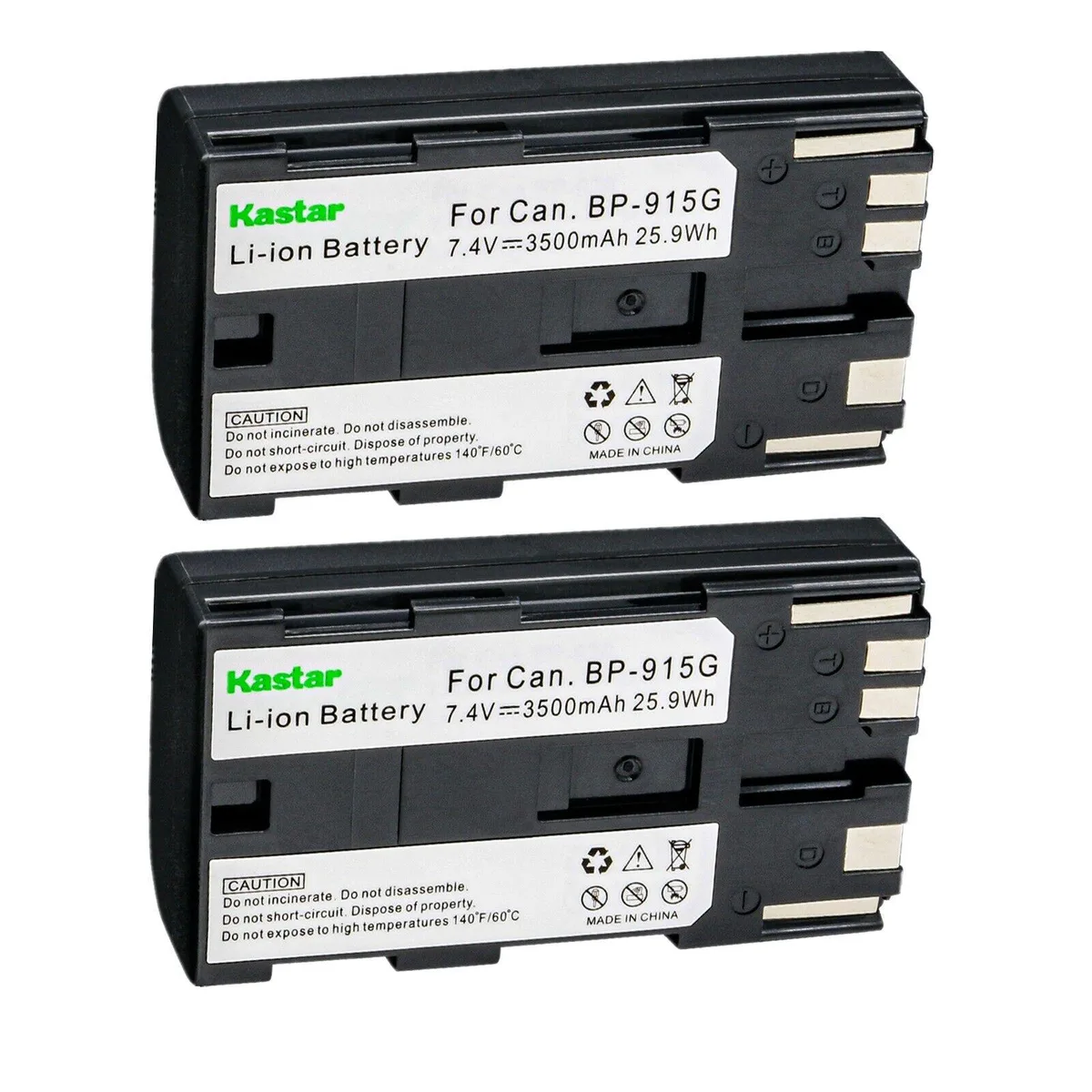 Kastar Kastar BP-915G 2-pack camera battery for Phase One IQ, Laser IQ, IQ3 — product photo