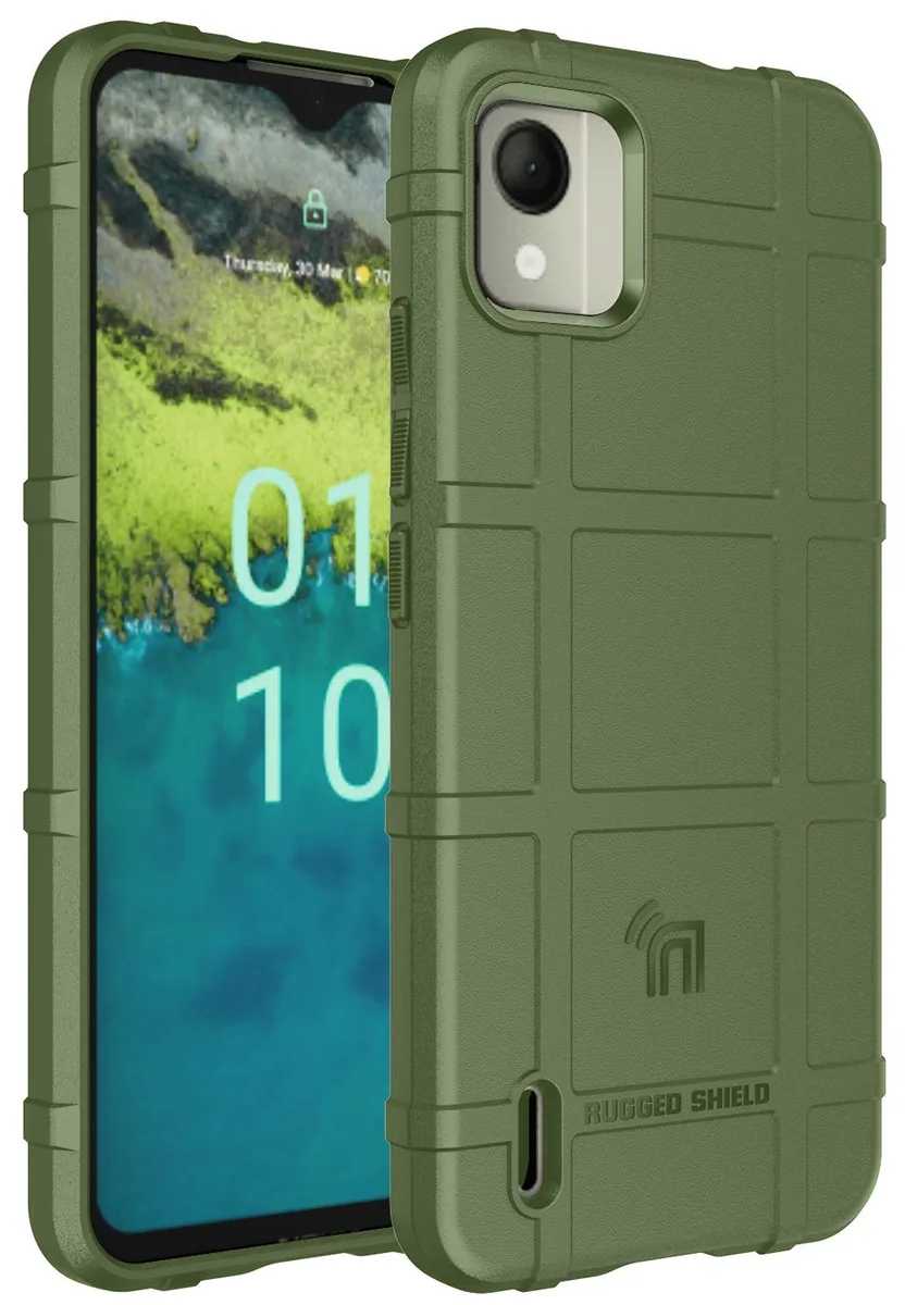 Nakedcellphone Nakedcellphone Special Ops Rugged Shield Tactical Case Olive Green C110-RS-OLIVE — product photo