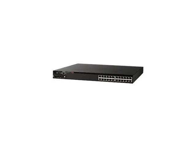 Brocade Brocade FCX624-I 24-port 10/100/1000 Layer 3 network switch — product photo