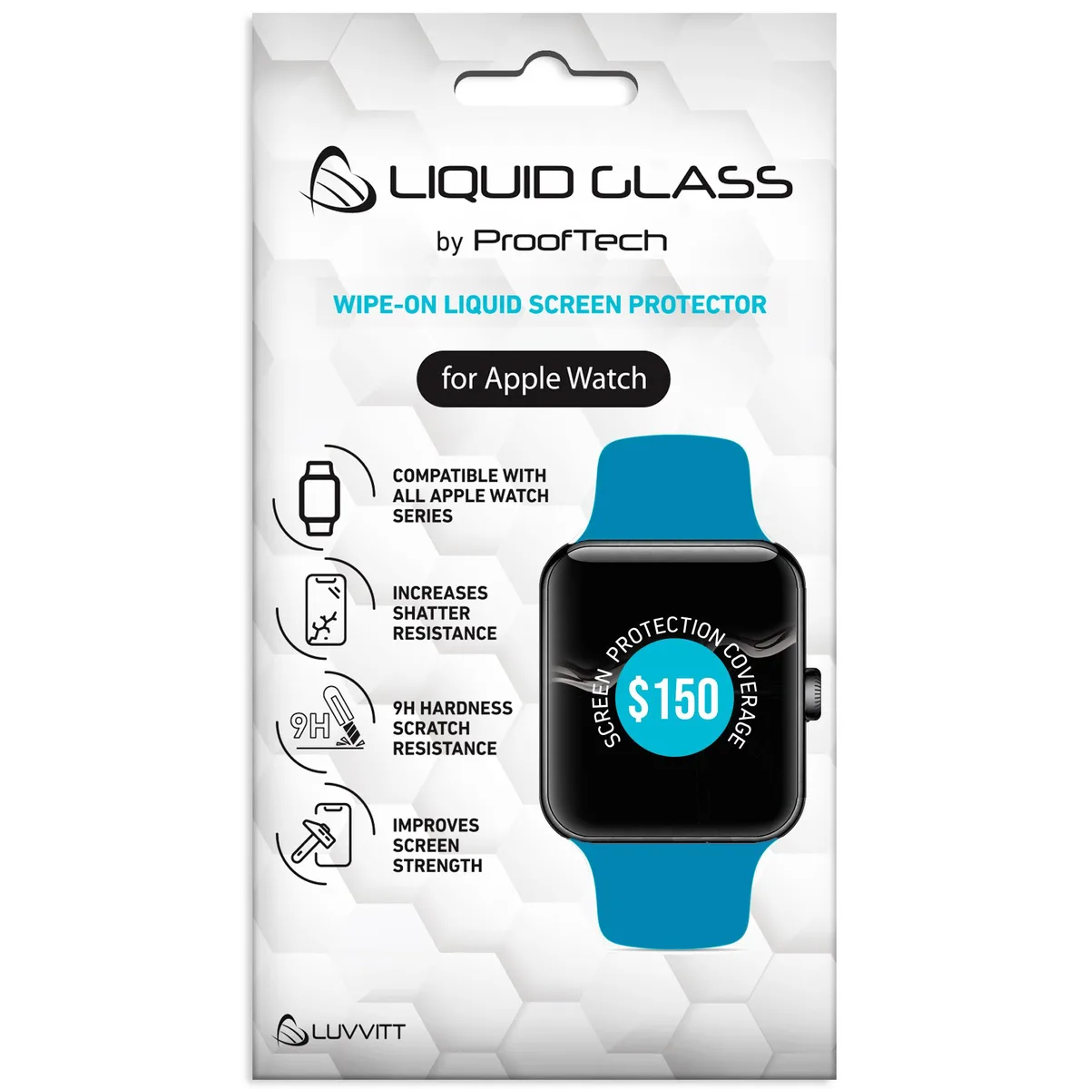 Luvvitt Luvvitt Liquid Glass Screen Protector Apple Watch Series 10 11 Ultra 2 3 — product photo