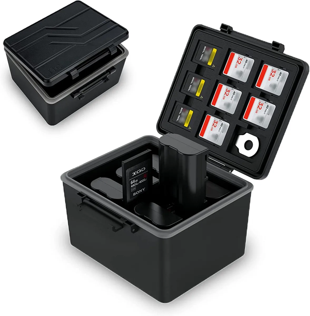 JJC JJC Battery &amp; Memory Card Case camera accessory — product photo