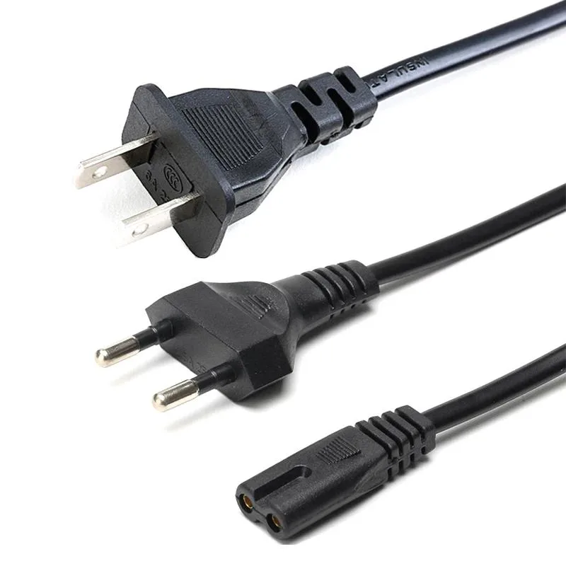 Black 1.5 metre Micro USB to USB A cable with standard connectors