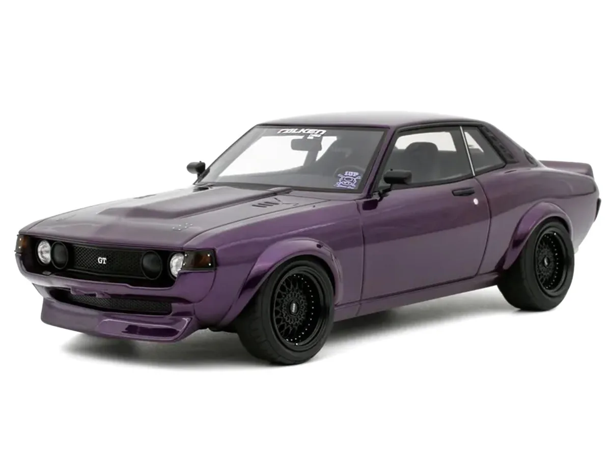 OttOmobile OttOmobile 2015 Toyota Celica RA24 Restomod Midnight Purple Limited Edition 2000pcs 1/18 Hobby Collectible — product photo