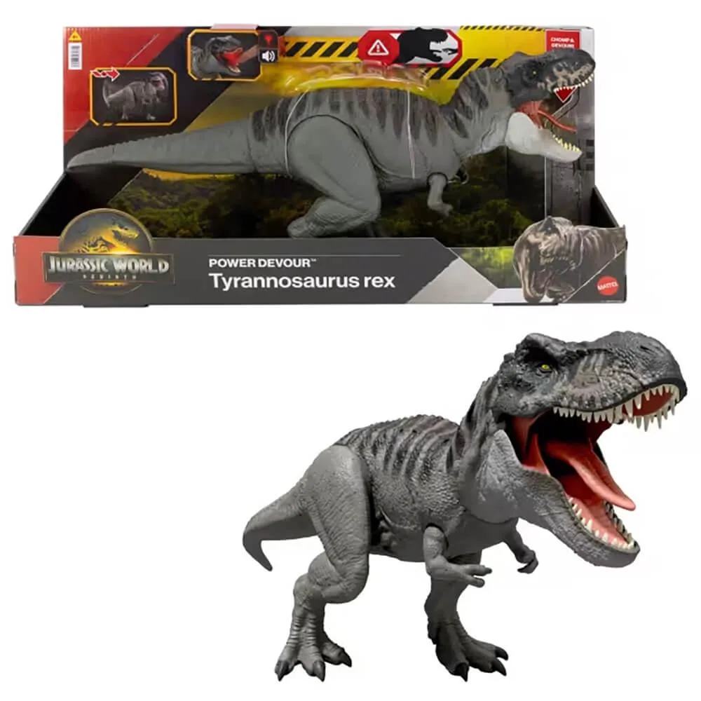 Mattel Mattel JCH02 Jurassic World Rebirth Power Devour T-Rex 21-inch game — product photo