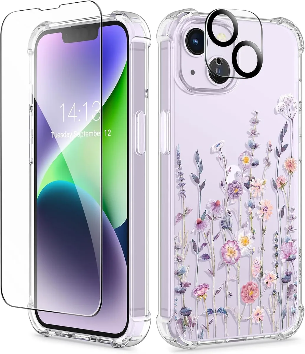 Transcend Transcend iPhone 14 Case Floratopia Colorful 6.1 2022 — product photo