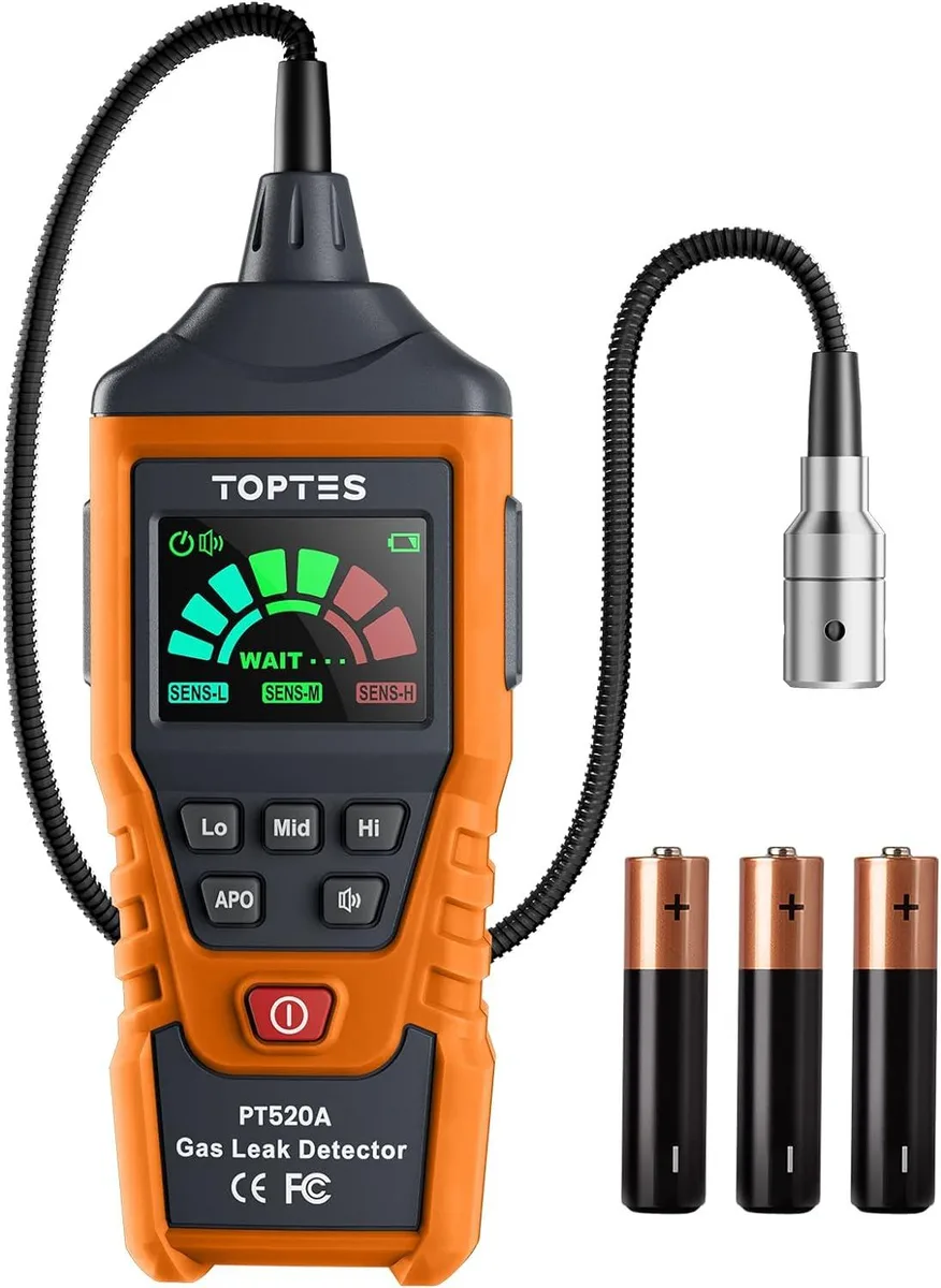 WUQ WUQ PT520A Natural Gas Detector 17-Inch Gooseneck — product photo