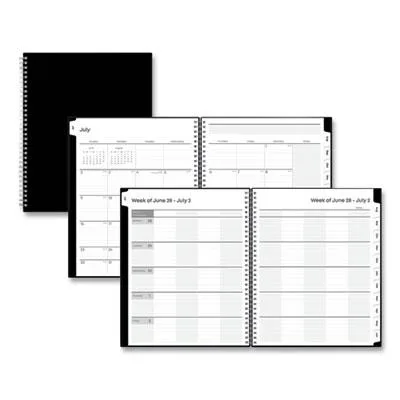 Blue Sky The Color of Imagination, LLC Blue Sky Teacher Lesson Planning Calendar 2025-2026 Solid Black 134433 — product photo