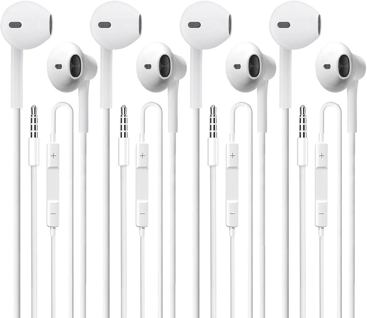 MAONO MAONO Wired Earbuds 4 Pack 3.5mm Jack — product photo