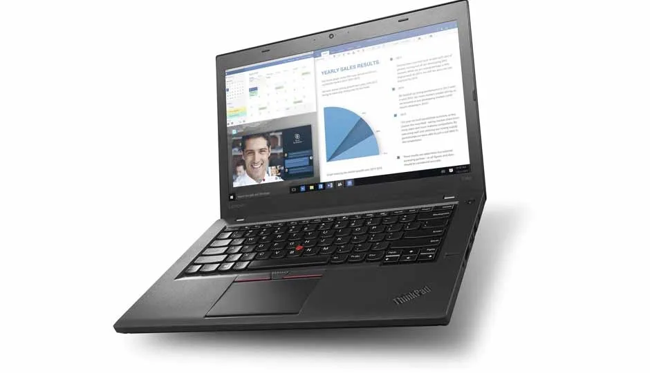 Lenovo Lenovo ThinkPad T460 laptop Core i5-6300U 2.4GHz 8GB DDR3 128GB SSD 14" HD — product photo