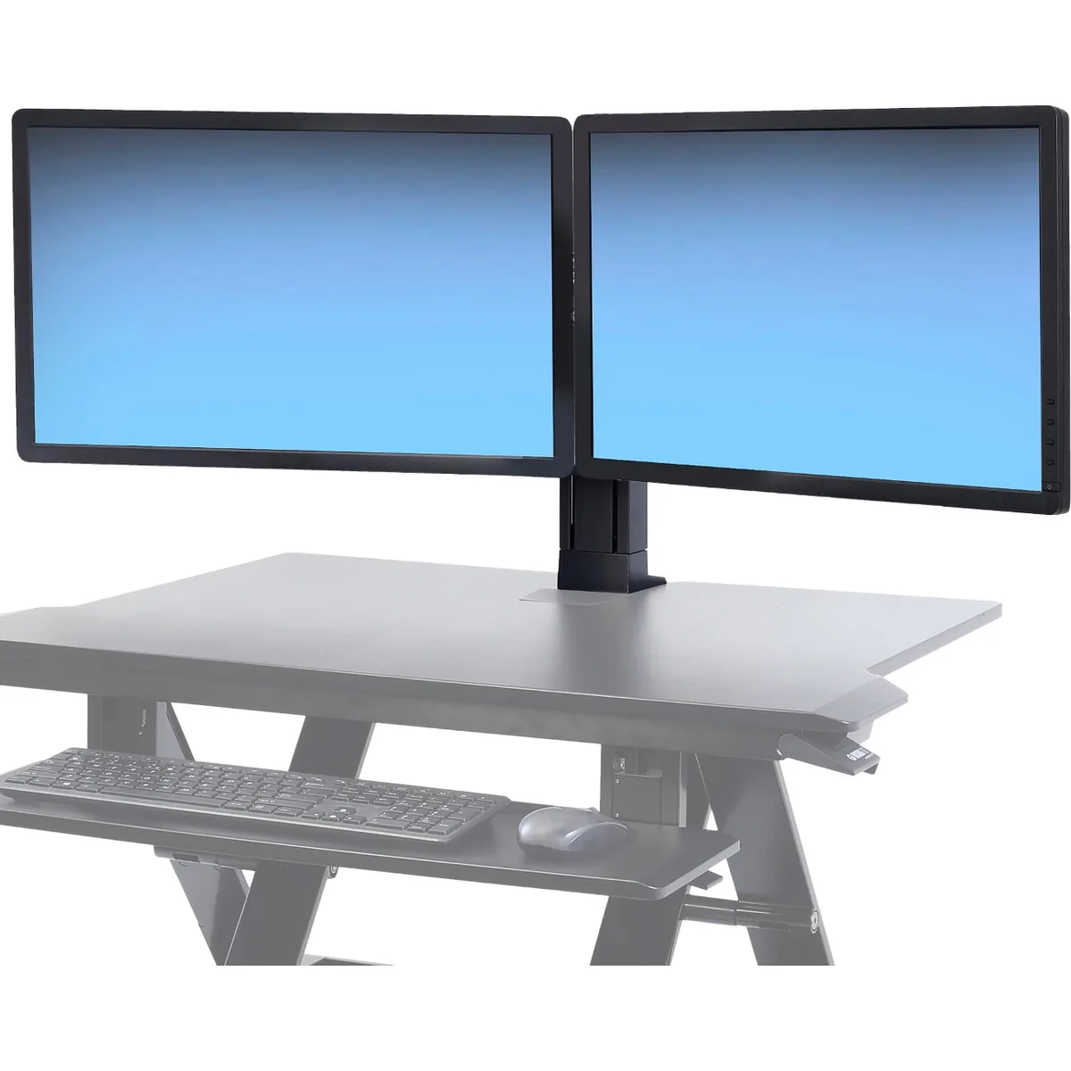 Ergotron Ergotron 97-934-085 WorkFit Dual Monitor Kit, universal monitor accessory — product photo