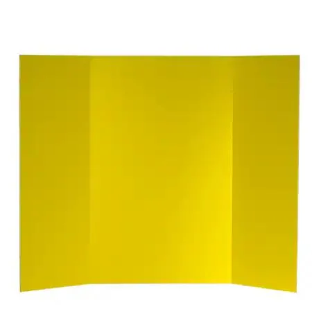 Flipside Products Flipside Products 30070 Project Board Yellow 36 x 48 1 Ply Pack 24 — product photo