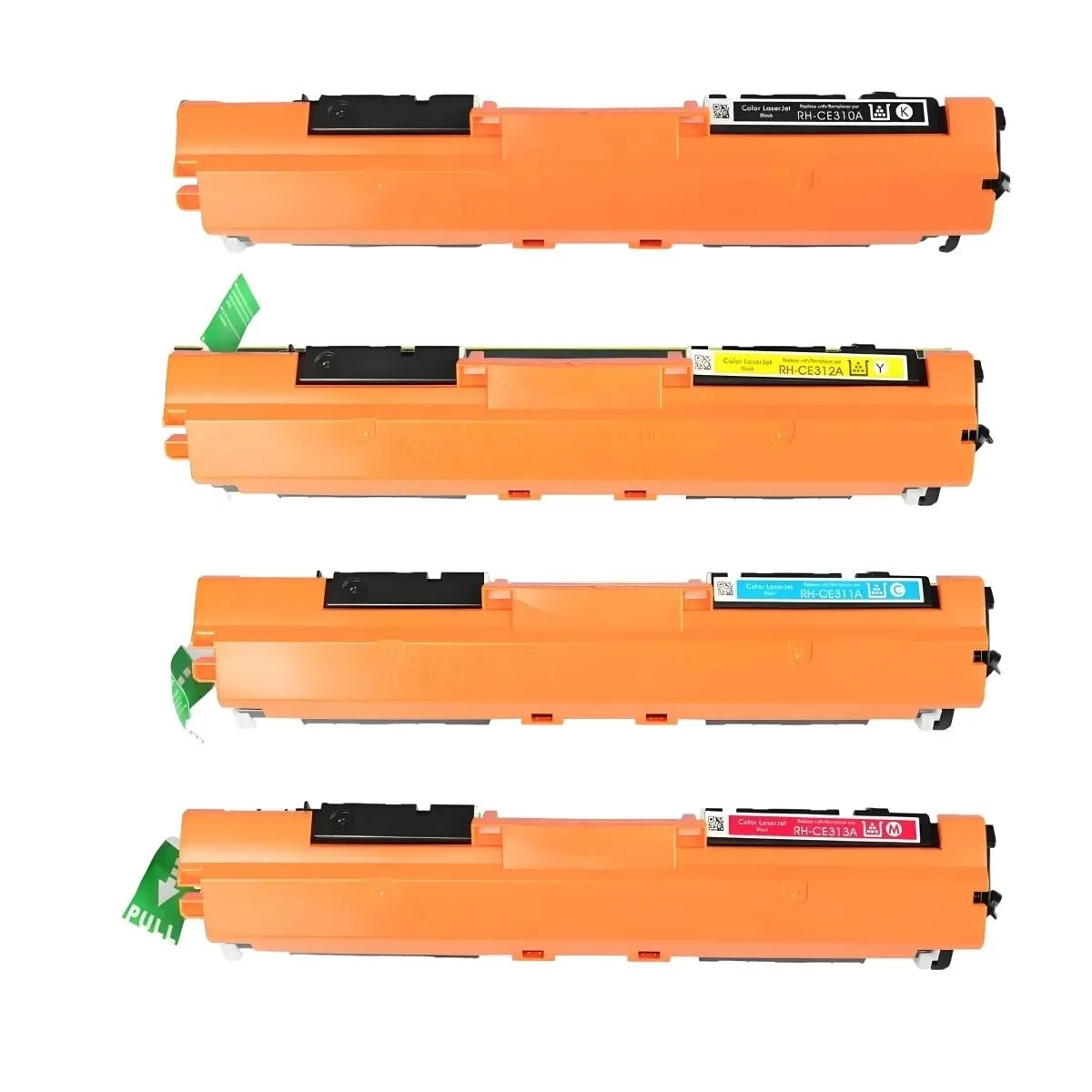 Aster Graphics Inc Aster Graphics Inc 126A Toner Cartridge 4-Pack Black Cyan Magenta Yellow — product photo