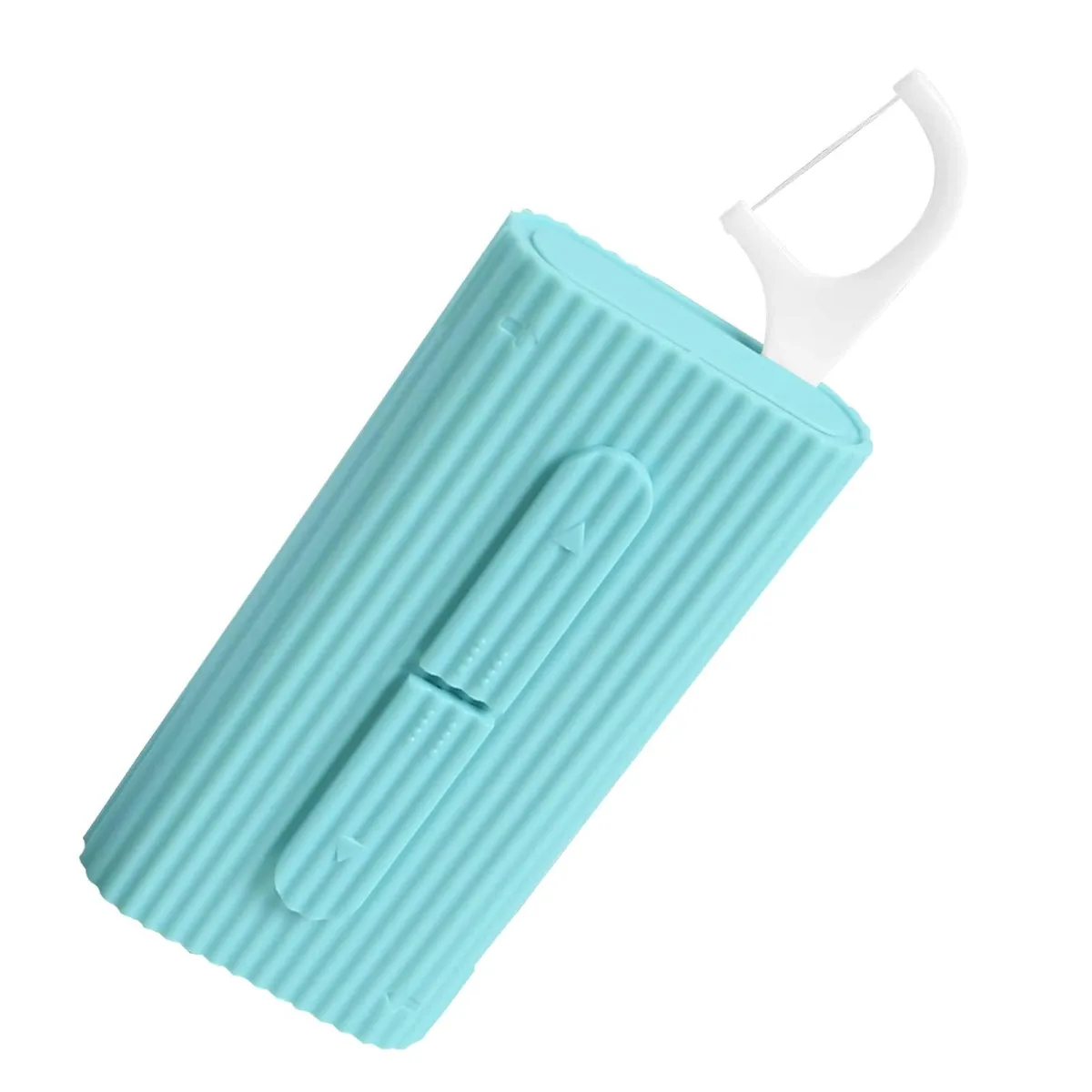  Twogemy Portable Floss Dispenser 10 Picks Blue — product photo