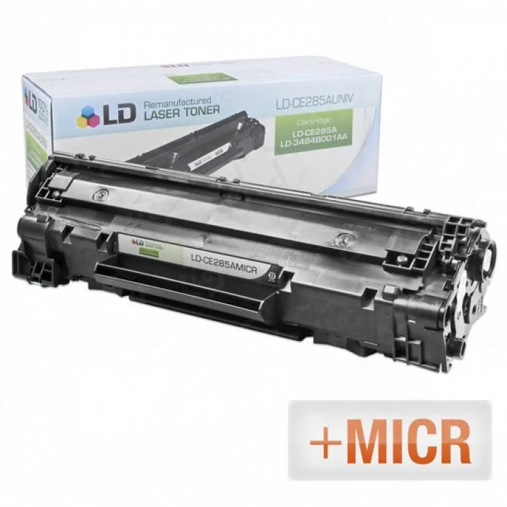 LD Products LD Products Compatible MICR Toner Cartridge 85A CE285A Black — product photo