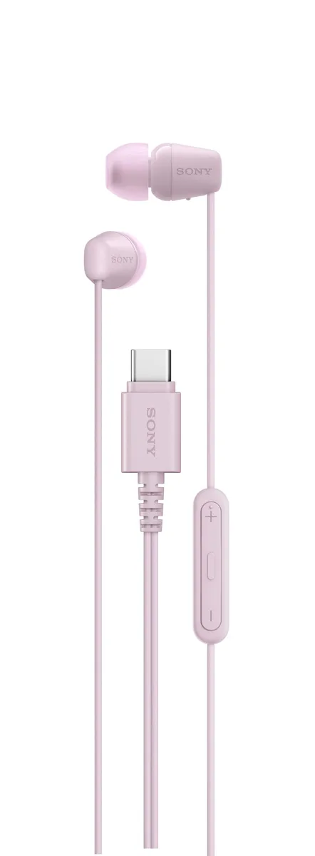  Sony IER-EX15C USB-C Wired In-Ear Headphones Pink — product photo