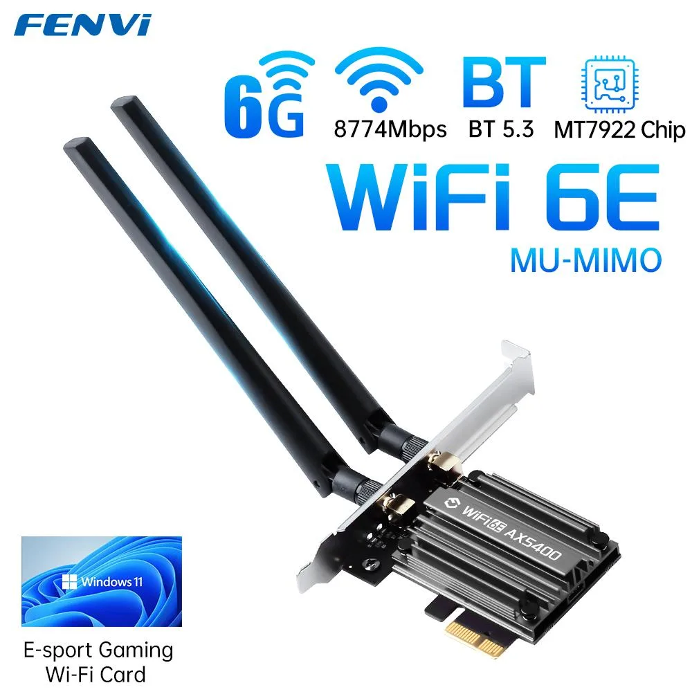 fenvi fenvi AX5400 PCIe Wi-Fi 6E Bluetooth 5.3 Adapter — product photo