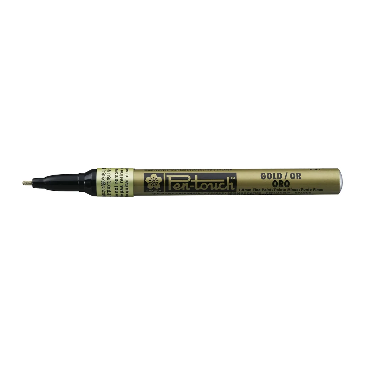 Gold Pentouch fine-point paint marker pen 41301