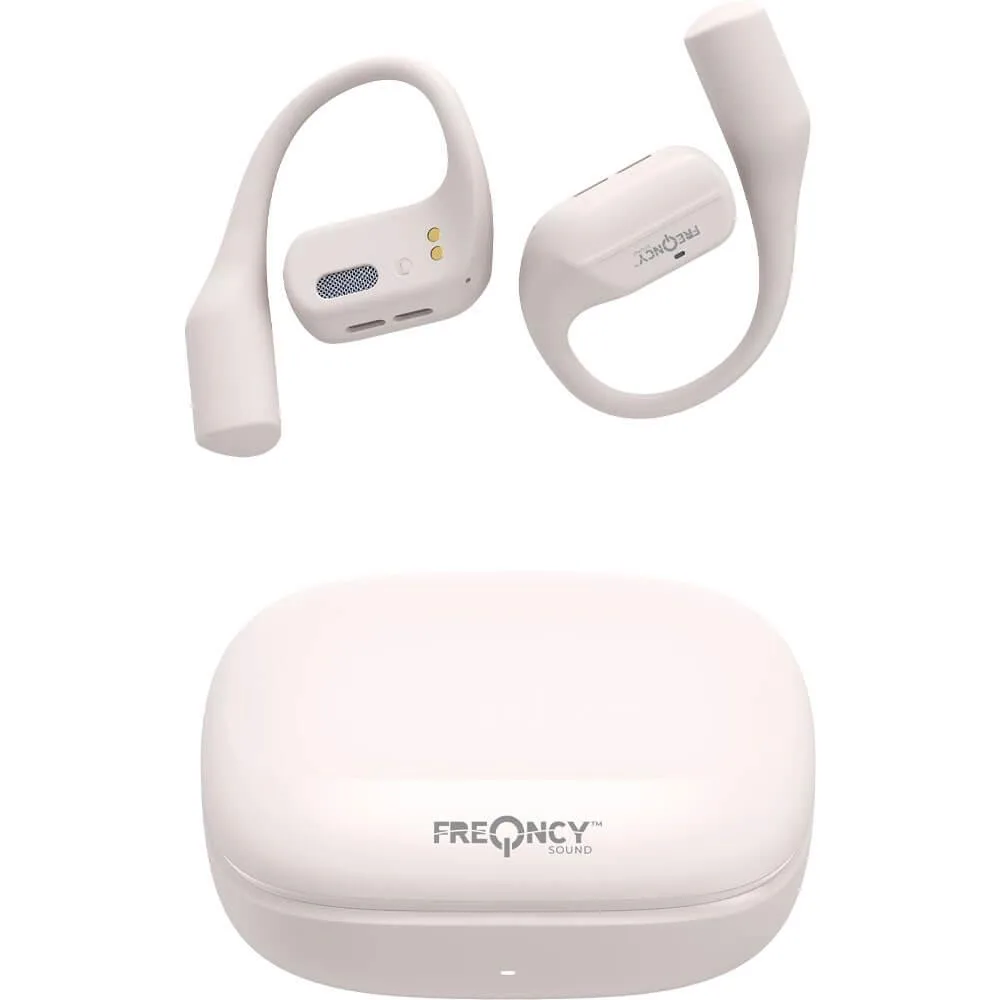 Freqncy Sound Freqncy Sound FQ1100IVY Open-Ear Earbuds Ivory — product photo